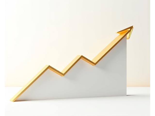 レストランの収益改善を示すグラフ